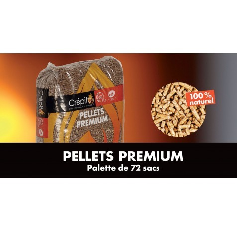 Pellets Crépito Granulés de bois Livraison à domicile